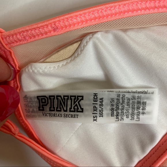 Pair Bikini Tops Catalina Victoria Secret Pink NWT - Picture 6 of 8